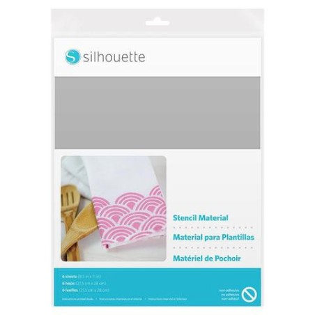 Hojas para Stencil SIN Adhesivo (x6)