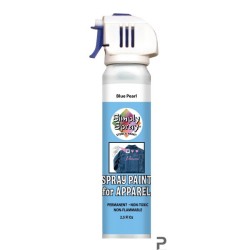 Simply Spray Stencil Paint Blue Pearl