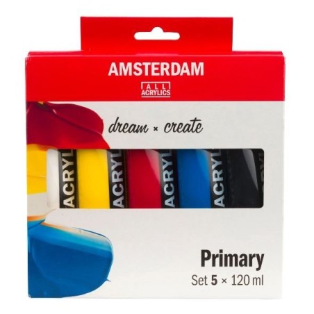 Set de acrílicos primarios Amsterdam Standard Series