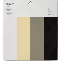 Cardstock 24 hojas 4 Colores Cricut