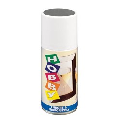 Pintura Acrílica Plata Cromado en Spray Ghiant