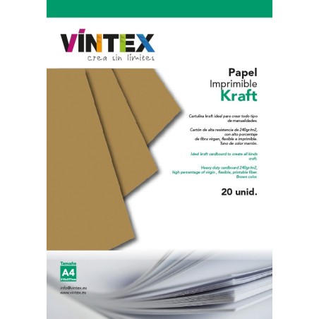 Papel Kraft Víntex