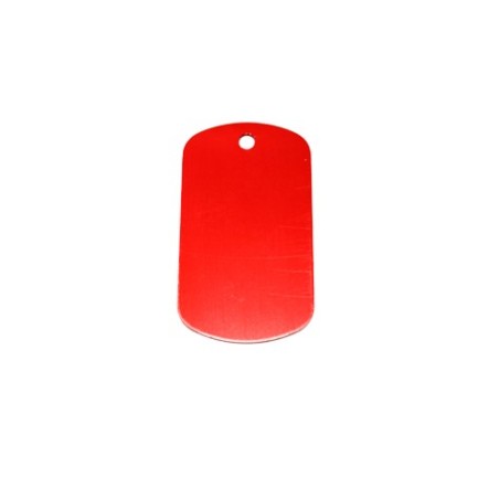 Chapa identificativa para grabar tamaño grande (x10)