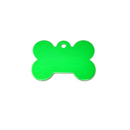 Chapa identificativa en forma de hueso (x10)