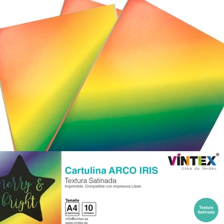 Cartulina Metallic Mirror