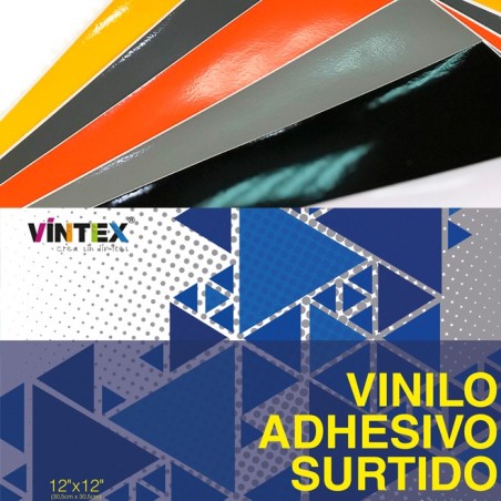 Vinilo Adhesivo - Surtido 10 hojas 30x30cm