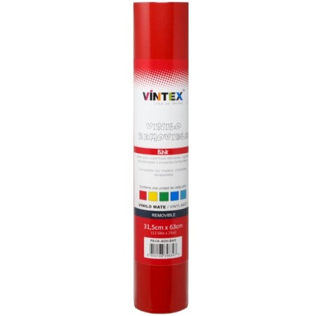 Pack vinilo adhesivo removible BASIC VINTEX