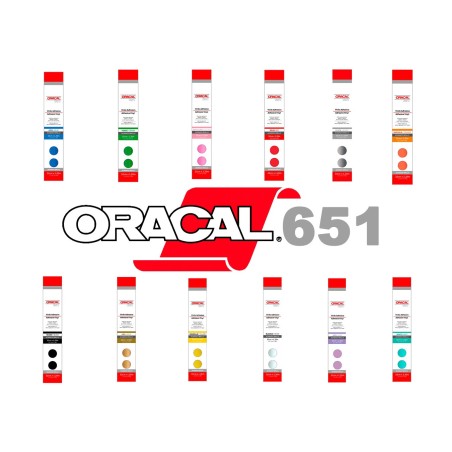Oracal 651 Pack 12 colores