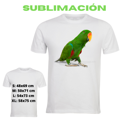 Camiseta unisex sublimable