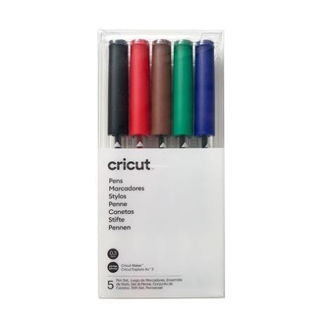 Set 5 Bolígrafos de punta fina 0.3mm