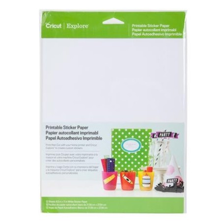 Papel autoadhesivo imprimible Cricut
