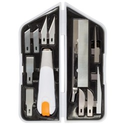 Kit para esculpir, cincelar y serrar Fiskars
