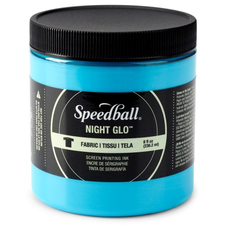Tintas con brillo en la oscuridad para serigrafía Speedball®