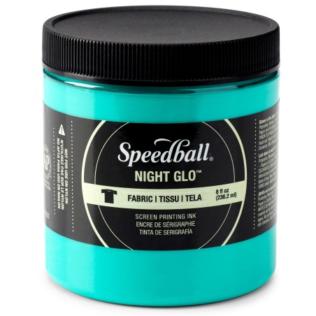Tintas con brillo en la oscuridad para serigrafía Speedball®