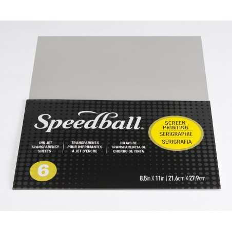 Hojas transparentes inkjet Speedball®