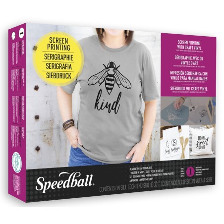 Kit para principiantes de serigrafía con vinilo Speedball®