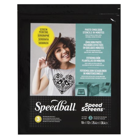 Kit 3 Hojas serigrafía rápida Speedball®