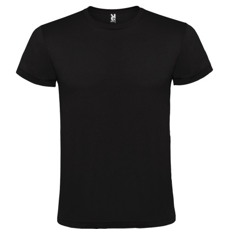 Camiseta de algodón Negra Hombre Vintex