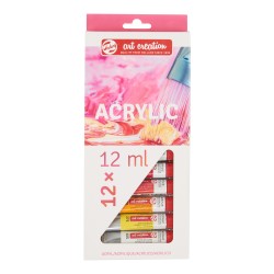 Estuches de acrílicos 12ml Talens