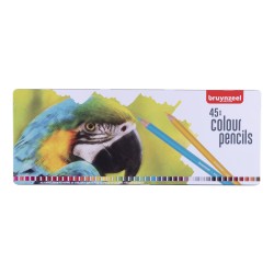 Estuche 45 lápices Papagayo Bruynzeel