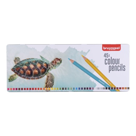 Estuche 45 lápices Tortuga Bruynzeel