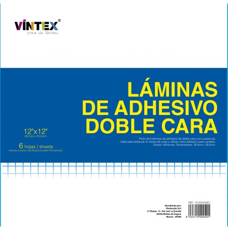 Láminas Adhesivas para Manta de Corte Vintex