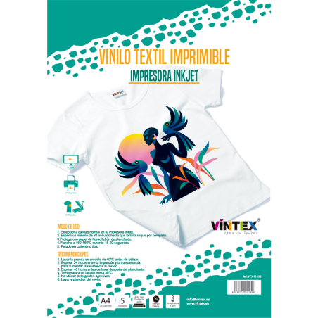 Vinilo textil imprimible Vintex