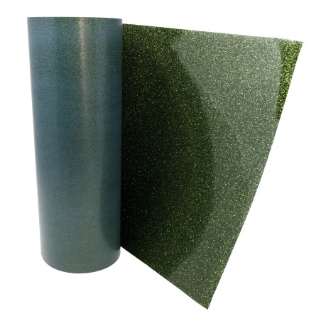 Bobina Vinilo Textil Glitter Silhouette 9 Metros
