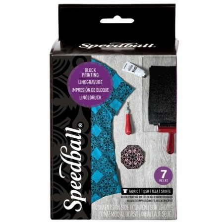 Kit iniciación a la estampación en tela Speedball®