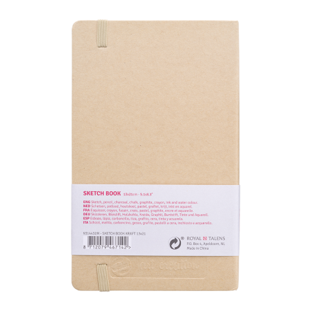 CUADERNOS DE BOCETOS HOJAS ACABADO KRAFT