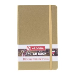CUADERNOS DE BOCETOS HOJAS ACABADO ORO