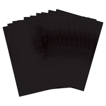 Láminas de plástico mágico negro