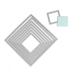 Troqueles Framelits Cuadrados 8uds Sizzix