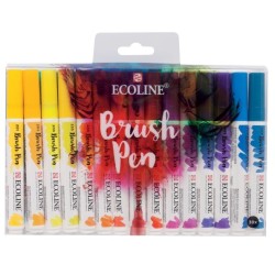 Estuche rotuladores primarios 30uds Ecoline Talens