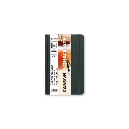 Cuaderno Canson Graduate Mix Media Fino 200g