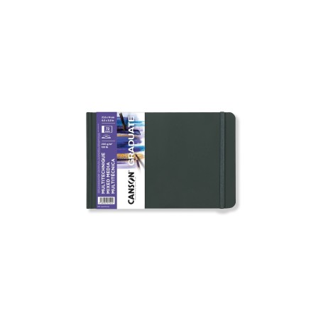 Cuaderno Canson Graduate Mix Media Fino 200g