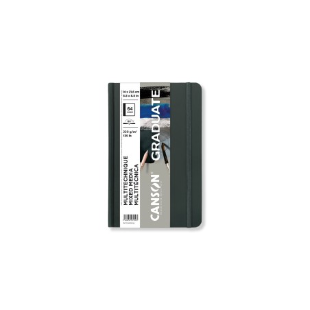 Cuaderno Canson Graduate Mix Media Fino 200g