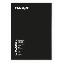 Cuaderno Canson Graduate Sketc y dibujo 140g