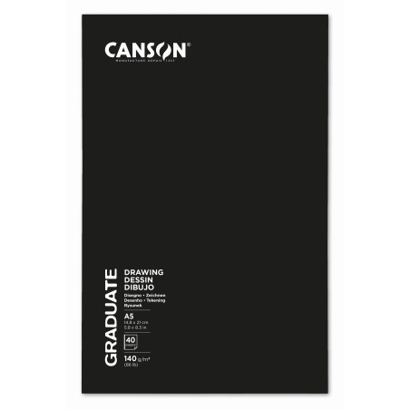 Cuaderno Canson Graduate Sketc y dibujo 140g