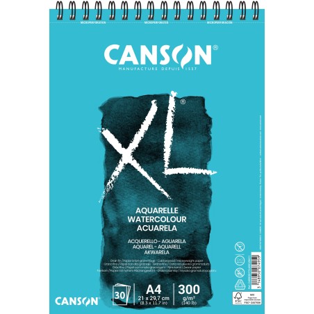 Cuaderno XL Aquarelle Canson