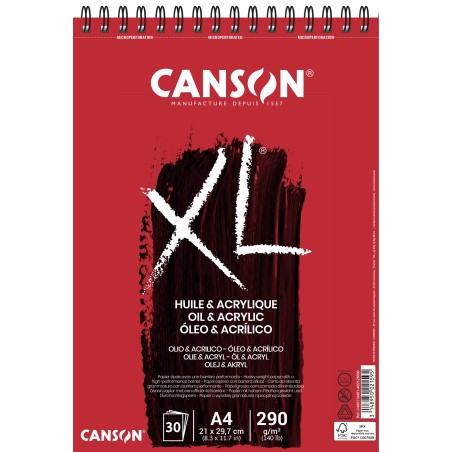 Cuaderno XL Óleo y Acrílico Canson