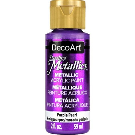 Pintura Acrílica Metálica Alta Pigmentación Decoart®