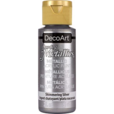 Pintura Acrílica Metálica Alta Pigmentación Decoart®