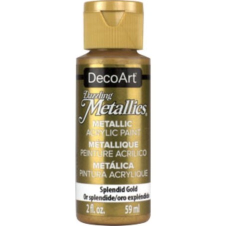 Pintura Acrílica Metálica Alta Pigmentación Decoart®