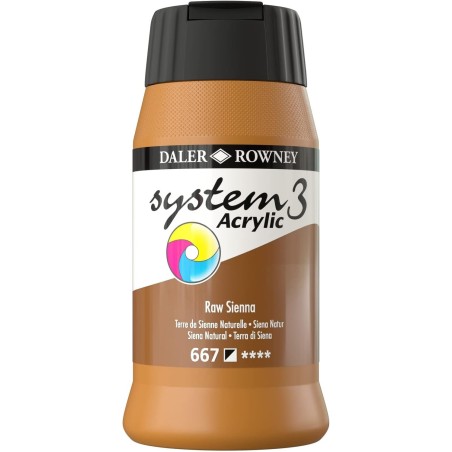 Pintura acrílica System3 500ml Daler Rowney