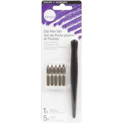 Set de caligrafía con 5 plumas Daler Rowney