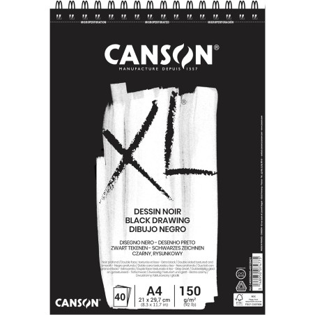 Cuaderno XL Black Canson