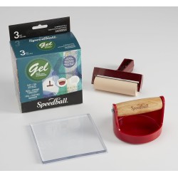 Kit herramientas impresión en Gel Speedball