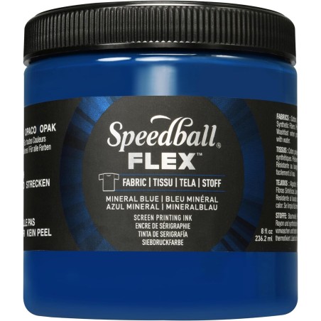 Tinta elástica para tejidos 8oz Speedball