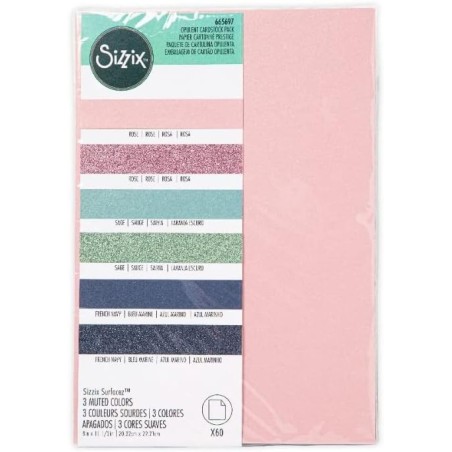 Cartulinas tonos Muted (60uds)